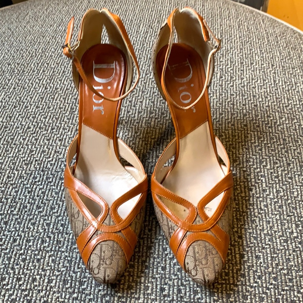 Dior Made In Italy, Dior Monogram, heels! Authentic!